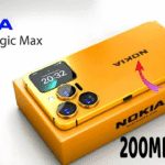 Nokia 5G smartphone with 200MP camera and 120W fast charger